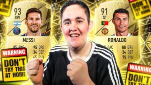 OMG!!! I PACKED MESSI AND RONALDO!!! - FIFA 22