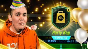 So I opened my Winter PARTY BAG Pack on FIFA 22...