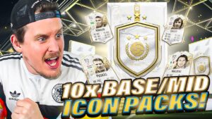 THESE ARE CRACKED! 10x Base or Mid Icon Packs! FIFA 22 Ultimate Team