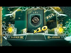 THIS IS WHAT I GOT IN 10x 85+ X 10 PACKS! | FIFA 22 ULTIMATE TEAM