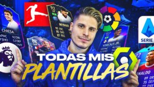 TODAS MIS PLANTILLAS DE LAS 5 GRANDES LIGAS PARA LOS ICON SWAPS!! | FIFA 22