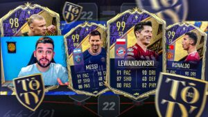 192 FUT DRAFT!!! TOTY FOI ANUNCIADO!! TIMAÇO PARA FAZER 192!! FIFA 22