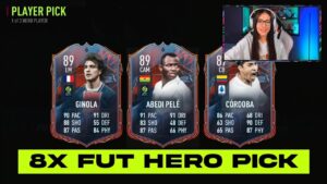 8X FUT HERO PLAYER PICK W 2 MINUTY! - FIFA 22 ULTIMATE TEAM