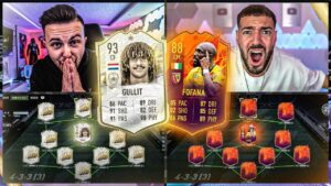 93 GULLIT vs FOFANA Squad Builder BATTLE ⭐️ FIFA 22 Headliner SBB vs Wakez 🔥