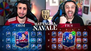 🚨 BATTAGLIA NAVALE con i TOTY vs FIUS GAMER! FIFA 22 TEAM OF THE YEAR CHALLENGE