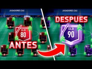 ⬆ COMO SUBIR GRL EN FIFA 22 MOBILE !!! 😮 SUBIR JUGADORES !!! MEJORAR EL EQUIPO !!!