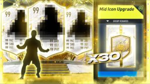 FIFA 22 30 x Guaranteed Mid Icon Upgrade Packs!