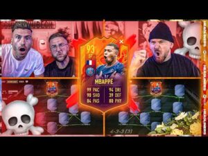 FIFA 22: Headliner MBAPPE Squad Builder Battle ☠️🔥 vs Derkeller !! Weiß ich nicht diggaaa ..