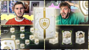 FIFA 22: ICON PLAYER PICK SQUAD BUILDER BATTLE 😱😱 vs Wakez
