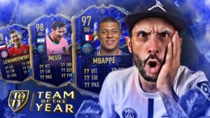 FIFA 22  JOUR -1 TOTY 22 " MEGA GIGA PACK OPENING " AVEC LA TEAM