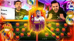FIFA 22 MBAPPE HEADLINER REAL MADRID TRANSFER SBB 🔥🔥 Gamerbrother vs Wakez !!