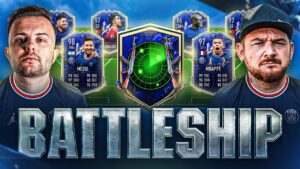 FIFA 22: MESSI TOTY vs MBAPPE TOTY Battleship Wager ☠️🔥 vs DerKeller