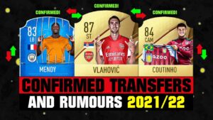 FIFA 22 | NEW CONFIRMED TRANSFERS & RUMOURS! 🤪🔥 ft. Vlahovic, Coutinho, Mendy... etc