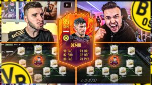 FIFA 22: YUSUF DEMIR BVB TRANSFER SQUAD BUILDER BATTLE vs Gamerbrother 🔥🔥