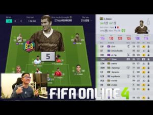 FIFA ONLINE 4: Quẩy Rank Cùng ZIDANE BTB +5 & Đi Chợ Đập Thẻ XÂY TEAM MAX PING Nhất | 09-01-2021