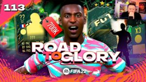 I got this INSANE 700K STRIKER for my team!!! FIFA 22 Road to Glory #113