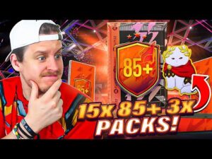 I opened 15x 85+ x3 PACKS and THIS happened! FIFA 22 Ultimate Team