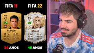 ICONS E SUAS ULTIMAS CARTAS (ANTES DE VIRAR ICON) NO FIFA!