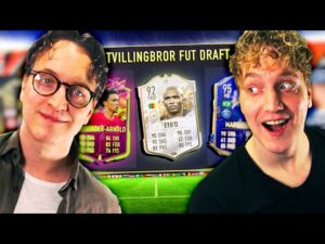 "MIN TVILLINGBROR VÄLJER LAGET?!" | FUT DRAFT | FIFA 22