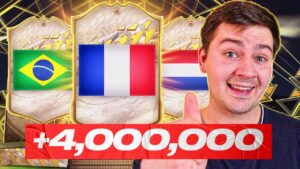 MÓJ NAJLEPSZY TRAF W FIFA 22 W ICON PICKU!!! | TRAF ZA 4.000.000 | 10x ICON PICK FIFA 22