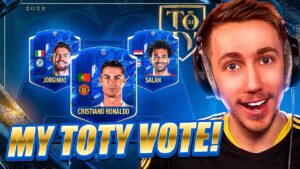 Miniminter's FIFA 22 TOTY vote