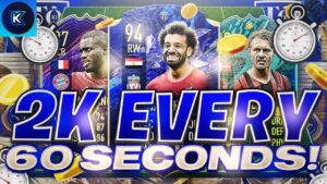 OMG! 2K EVERY 60 SECONDS FIFA 22 BEST TRADING METHOD (FIFA 22 SNIPING FILTERS & FLIPPING)