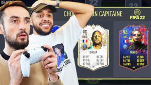 ON DÉCOUVRE LA DRAFT DES RAPPEURS SUR FIFA 22 AVEC BOOSKA COLOMBIEN !