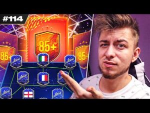 PACZKA 3x85+ & MOJE GŁOSOWANIE TOTY!!! FIFA 22: ALVIN I WIEWIÓRKI [#114]
