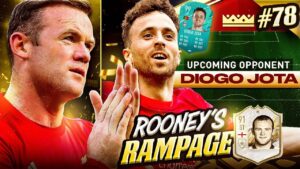 PLAYING DIOGO JOTA IN FUT CHAMPIONS!! ROONEY'S RAMPAGE #78 (FIFA 22)