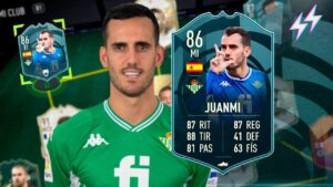 ROTÍSIMOOOO! JUANMI 86 POTM REVIEW! FIFA 22 ULTIMATE TEAM