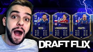 TIREI TODOS OS TOTY NO FUT DRAFT 192!! SUPER DRAFTFLIX!! FIFA 22 🤪🤪