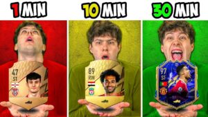 1 Minute vs. 10 Minute vs. 30 Minute FIFA TEAMS!