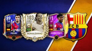 150M+ AMAZING FC BARCELONA SQUAD BUILDER | FIFA MOBILE 22 |
