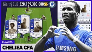220 Tỷ Team Color CHELSEA Mùa CFA +5 Cực Khủng Leo Rank FO4: DROGBA, GULLIT, BALLACK & JOE COLE CFA