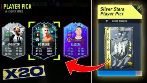 FIFA 22 20 x Guaranteed Silver Stars Player Pick Packs!
