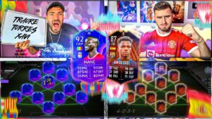 FIFA 22: FATI RTTF vs MANE RTTF Squad Builder Battle 🔥🔥 IamTabak vs Wakez !!