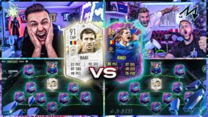 FIFA 22: ICON HAGI vs FUTURE STAR HAGI Squad Builder BATTLE ☠️☠️