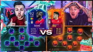 FIFA 22: RTTF MANE vs HEADLINER DIAZ Squad Builder BATTLE ⭐️🔥