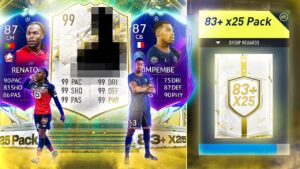 FIFA 22 World's First 83+ x 25 Road to the Final Pack!