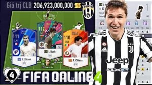 I Love Nâng Cấp Team Color Juventus 200 Tỷ BP HÀNG KHỦNG FO4 Với ZIDANE, CHIESA & IAN RUSH BTB +5