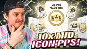 I opened 10x MID ICON PLAYER PICKS and THIS happened! FIFA 22 Ultimate Team