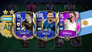 INSANE ARGENTINA SQUAD BUILDER +  UPGRADE || MESSI, DYBALA || FIFA Mobile 22