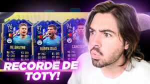 O RECORDE DE TOTY VEIO!!! FUT DRAFT FIFA 22