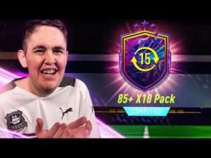 So I opened my 85+ X10 Pack on FIFA 22...