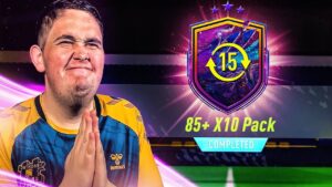 So I opened my 85 x 10 Pack on FIFA 22...
