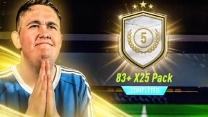 So I opened my Icon Swaps 83 x 25 Pack on FIFA 22...