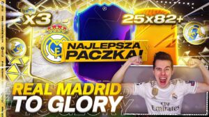 TRAF ROKU!? REKORDOWY ZAROBEK z PACZEK & PACZKA 25x82+ | FIFA 22 - RM To Glory [#12]