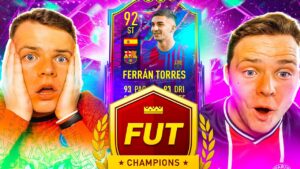 UNE DINGUERIE!! - FUTURE STARS FERRAN TORRES 92 REJOINT L'ÉQUIPE FUT CHAMPIONS! FIFA 22 avec 0€ #93