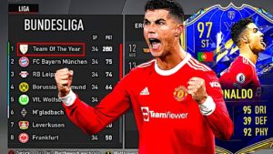 WIE VIELE PUNKTE HOLT DAS FIFA 22 TOTY IN DER BUNDESLIGA ?!! 🤔💥 FIFA 22 Karrieremodus Experiment
