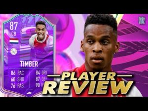 5⭐SKILL MOVES 87 FUT BIRTHDAY TIMBER PLAYER REVIEW! SBC PLAYER FIFA 22 Ultimate Team
